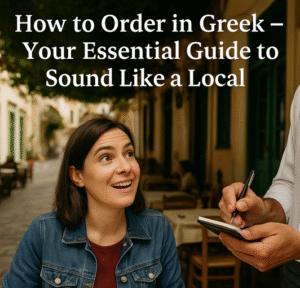 Read more about the article How to Order in Greek – Your Essential Guide to Sound Like a Local